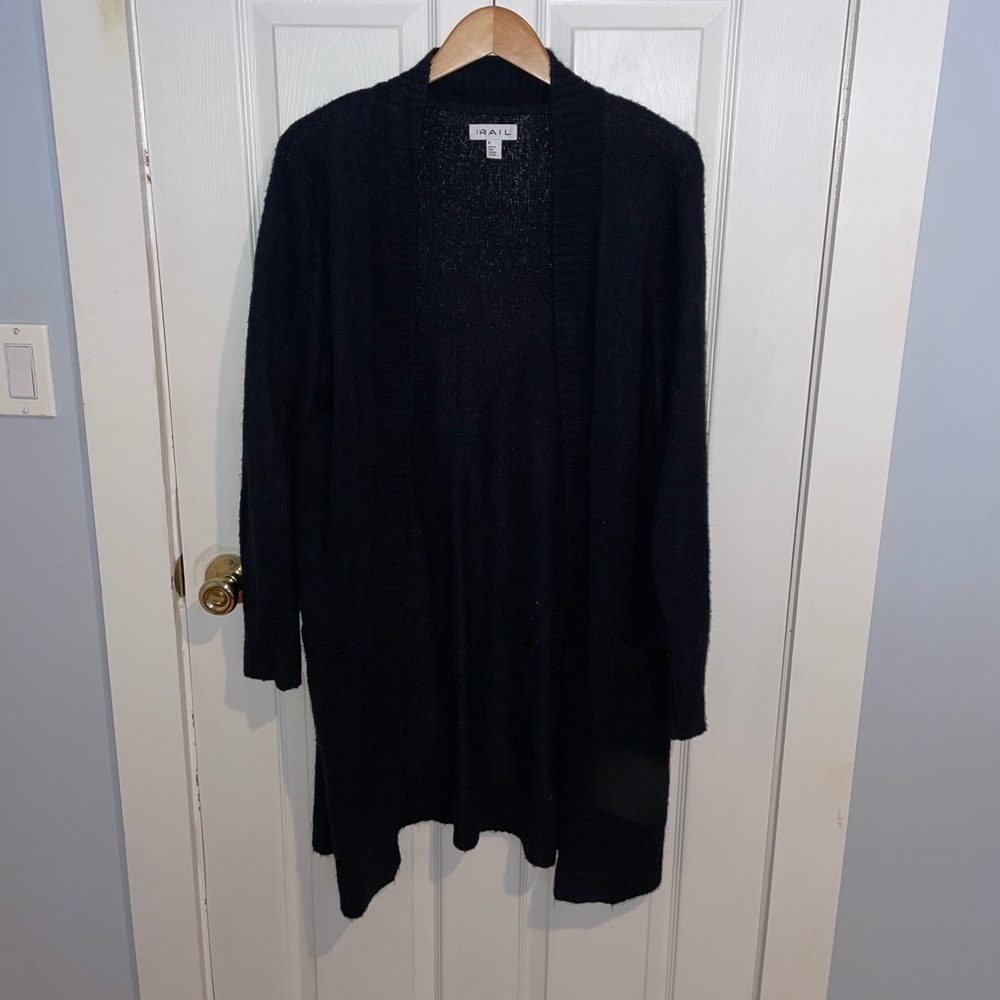 THE RAIL BY NORDSTROM MENS LONG CARDIGAN